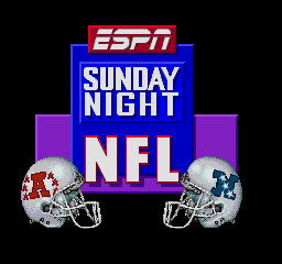 ESPN Sunday Night NFL screenshot 5 for Super Nintendo